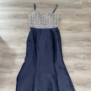 Morilee Madeline Gardner Formal Dress, Mermaid, Rhinestone Bodice, Size 10